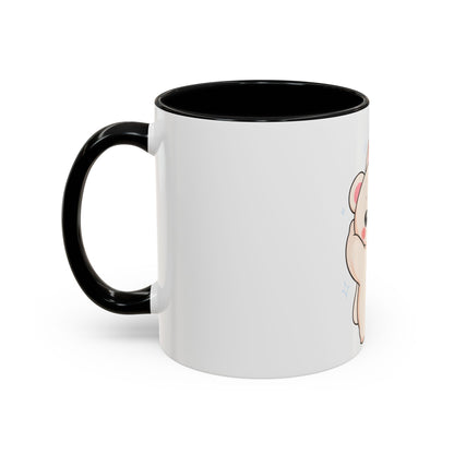 Christmas Polar Bear Mug, Cute Holiday Accent Coffee Mug