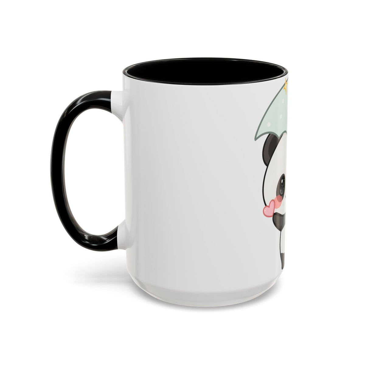 Cute Panda Accent Coffee Mug for Rainy Day Sips