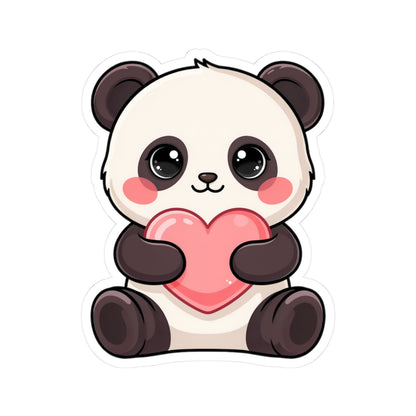 Kawaii Panda Sticker, Sweet Valentine Gift