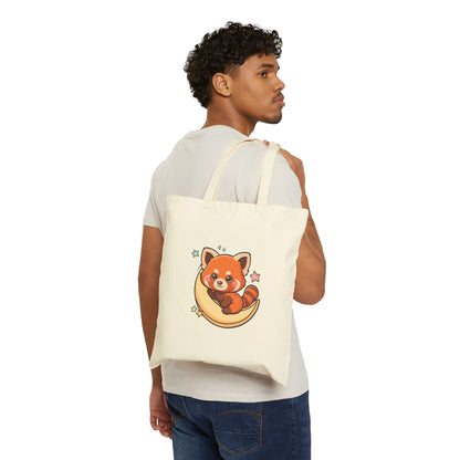Kawaii Red Panda Tote Bag for Market Day
