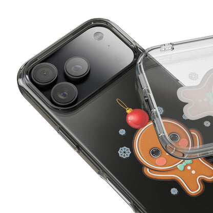 Christmas Gingerbread Phone Case, Cute Kawaii Holiday Gift