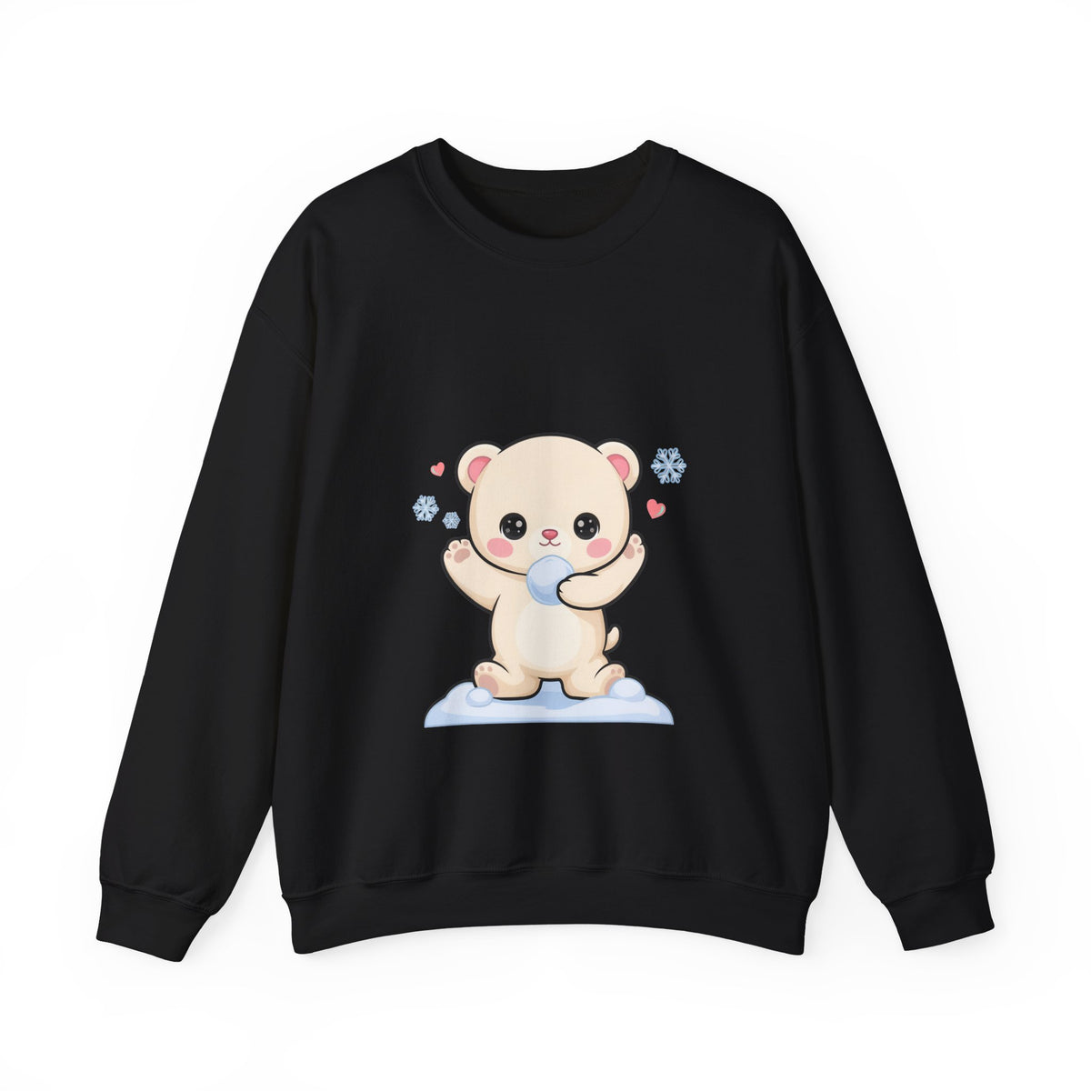 Kawaii Polar Bear Sweatshirt for Cozy Winter Days
