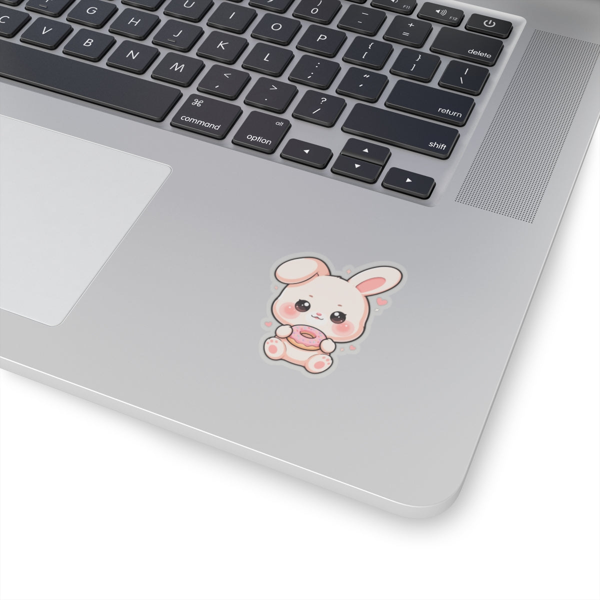 Kawaii Bunny Donut Sticker for Sweet Little Joys