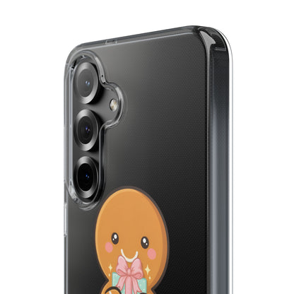 Gingerbread Man Phone Case, Cute Holiday Gift Design