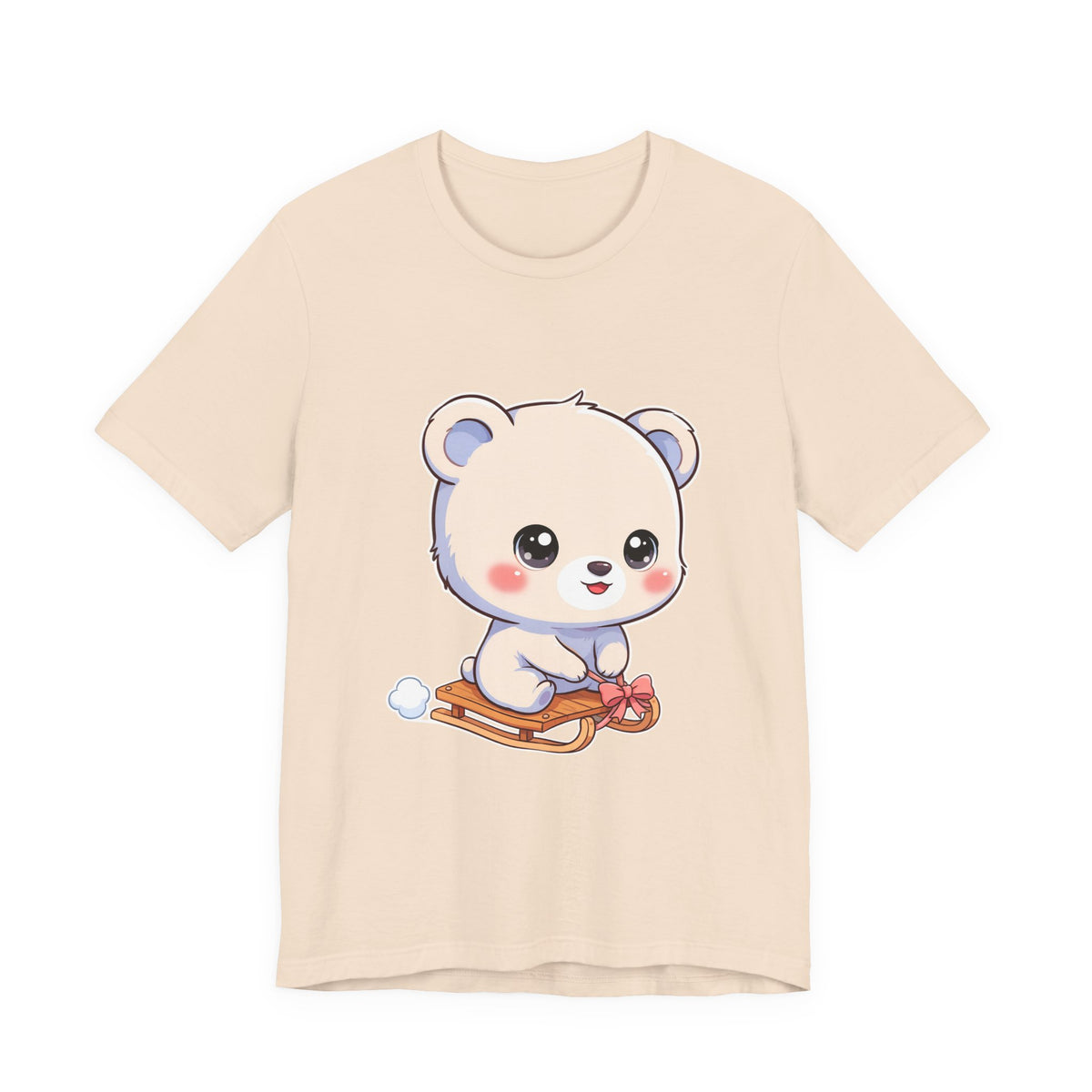 Kawaii Polar Bear T-Shirt for Cozy Winter Days