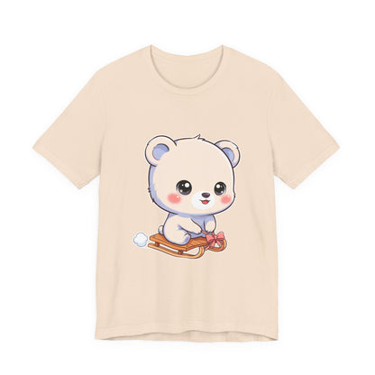 Kawaii Polar Bear T-Shirt for Cozy Winter Days
