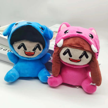 Boy variant kawaii plush doll with hat, PP cotton filling, CE certified stuffed toy