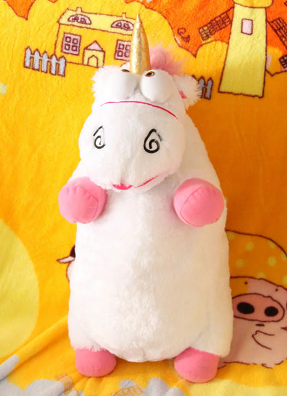 Despicable Me unicorn stuffed animal 40cm size comparison detail shot