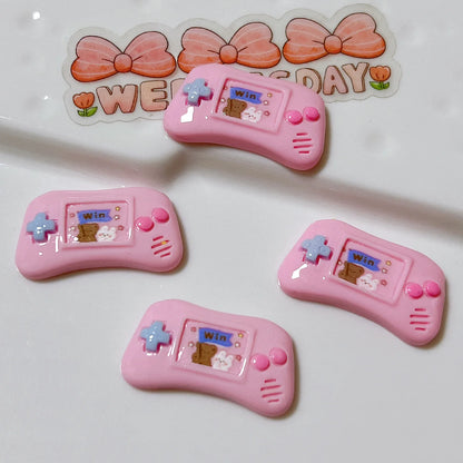 Kawaii DIY hairpin accessories resin game console flat back cabochons