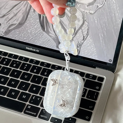 Butterfly AirPods case bracelet variant showing coordinated kawaii accessory set