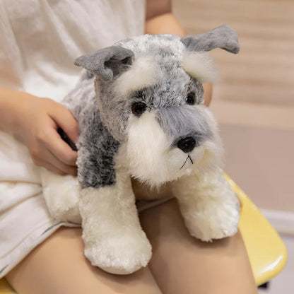 Kawaii Schnauzer plush doll gift packaging OPP bag three sizes